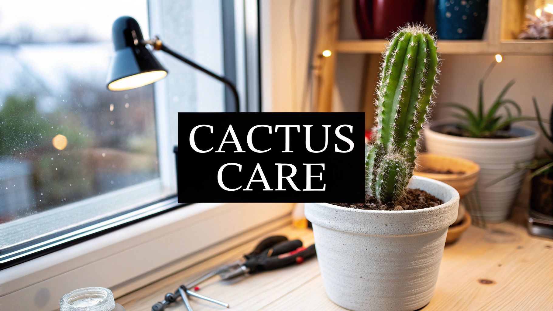 How to Care for a Cactus Indoors