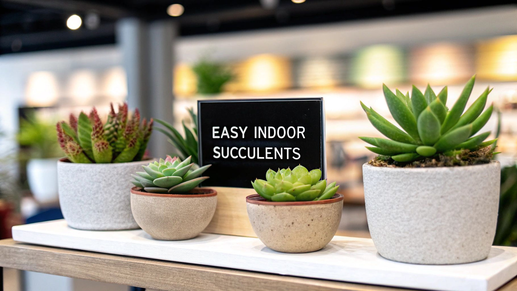 8 of the Easiest Succulents to Grow Indoors (2025 Guide) - The Cactus ...