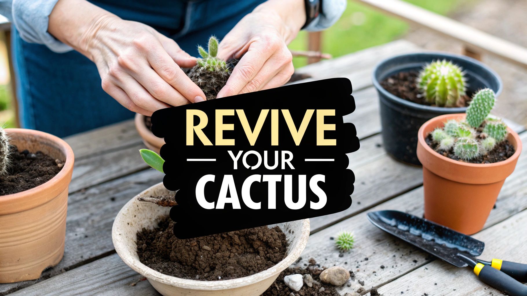 How to Revive a Dying Cactus a Practical Guide