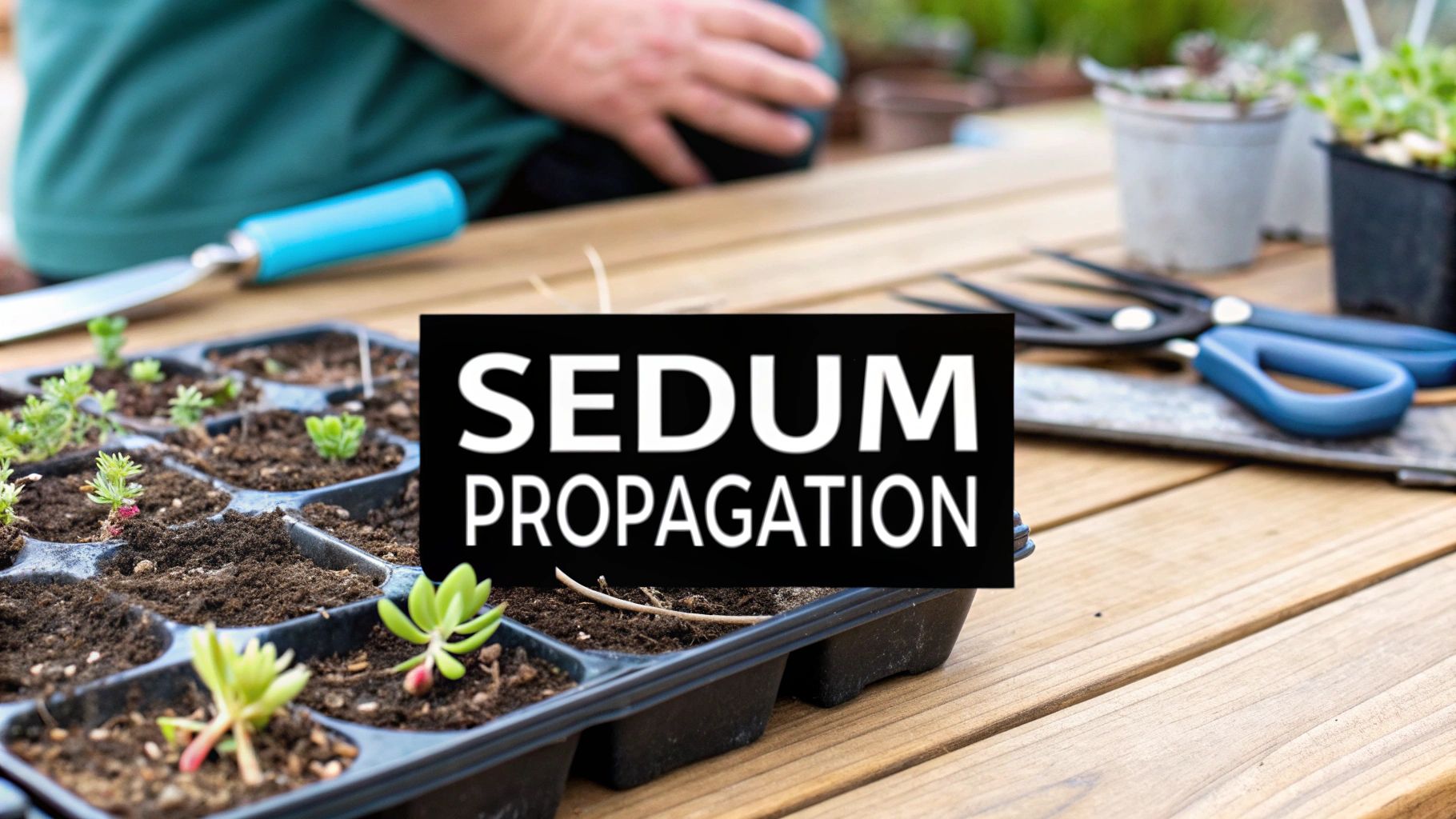 How to Propagate Sedum and Grow Your Collection for Free - The Cactus ...