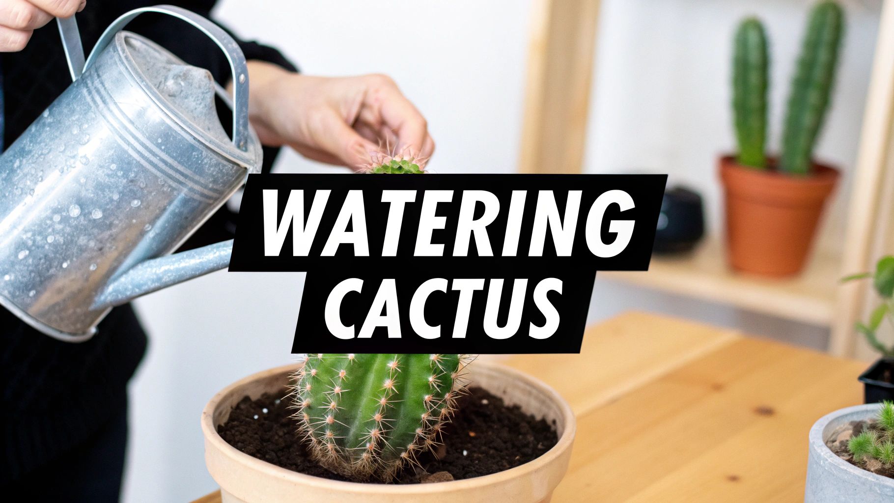 Watering a Cactus: Simple Tips for Thriving