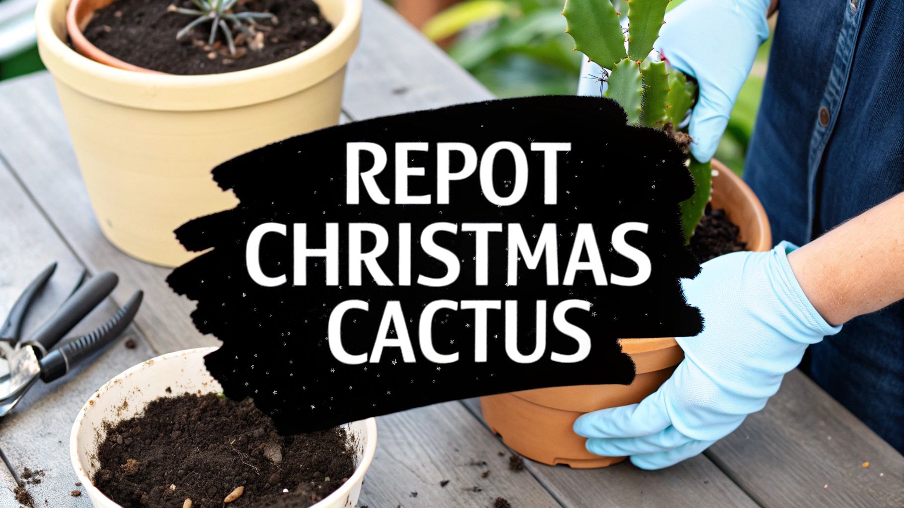 When to Repot Christmas Cactus A Guide for Gardeners