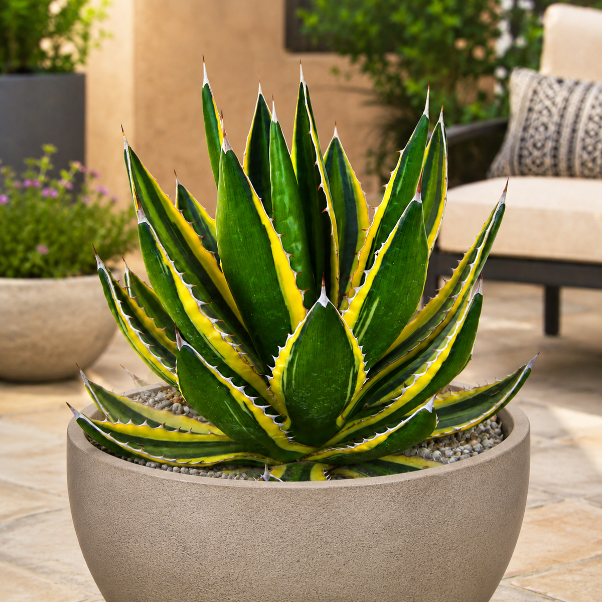 Agave Lophantha Quadricolor
