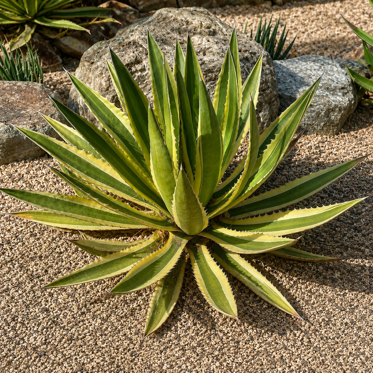 Agave Lophantha Quadricolor