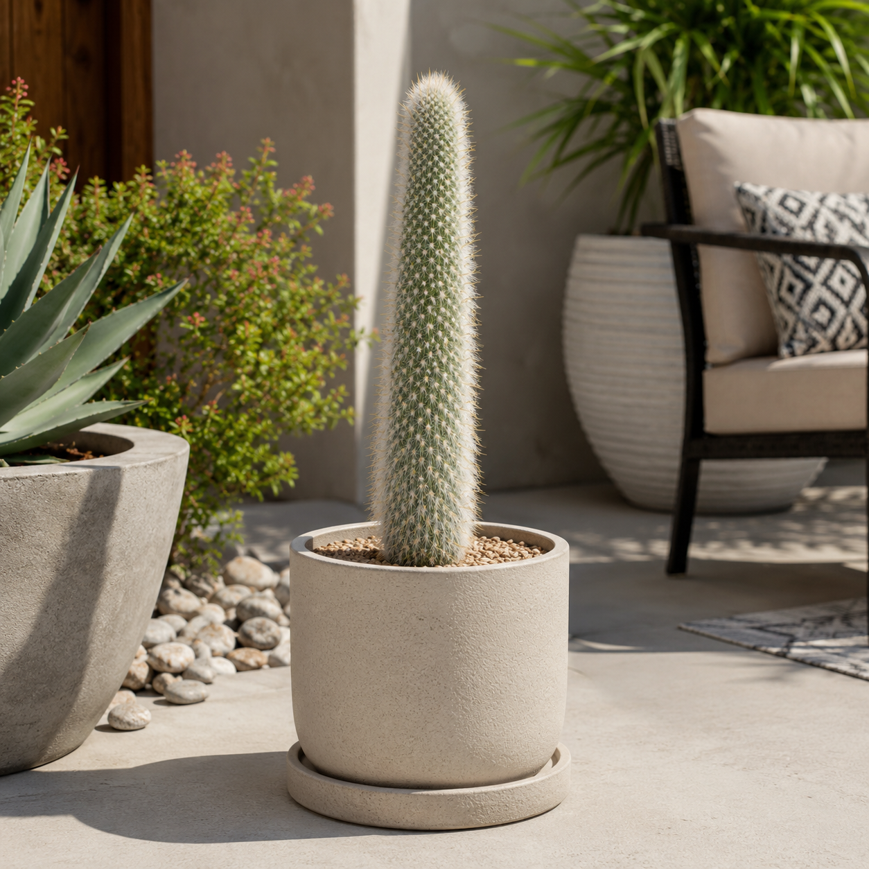 Silver Torch Cactus For Sale | Cleistocactus strausii 'Snow Pole