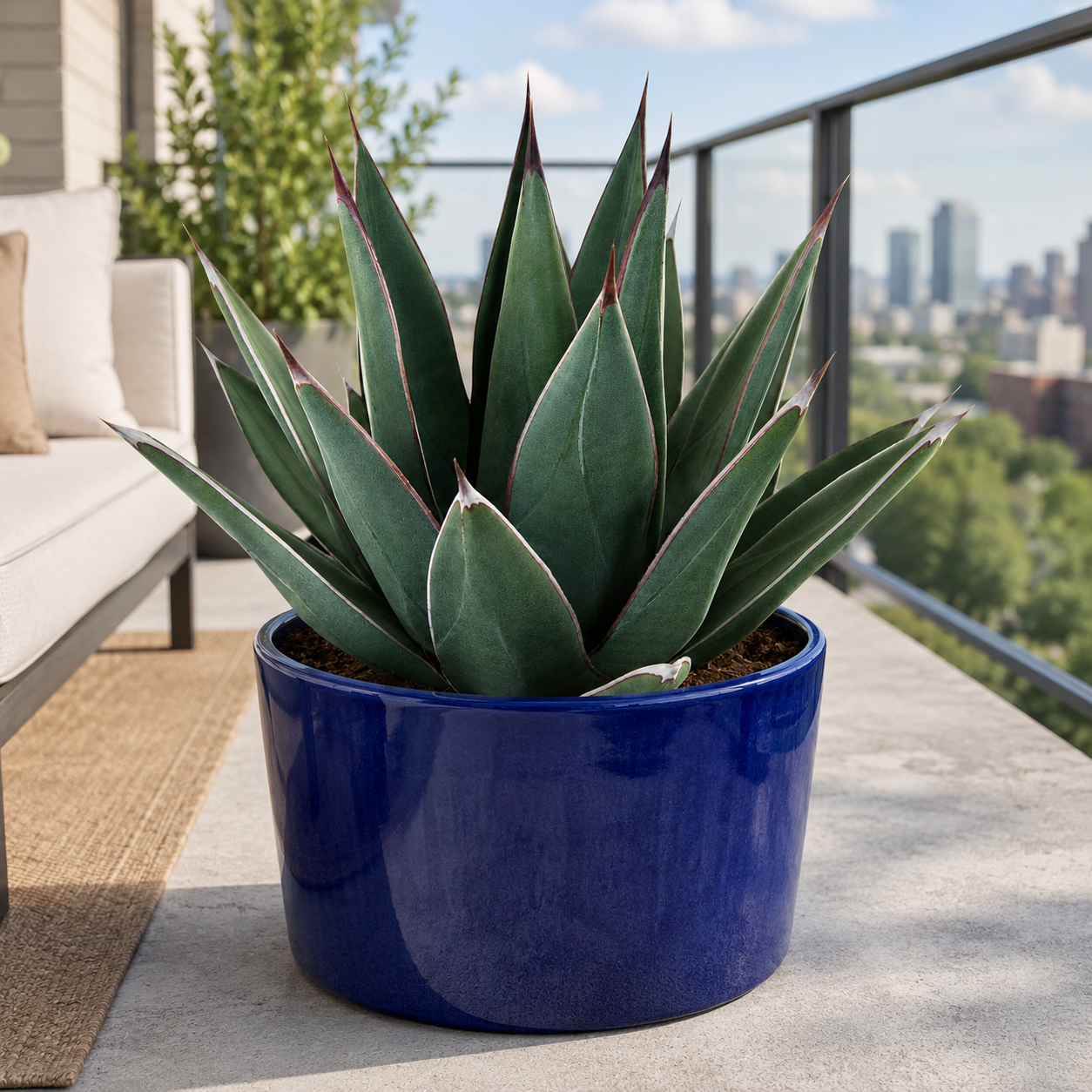 Arizona Smiles Agave for Sale | Colorful Ornamental Agave - The