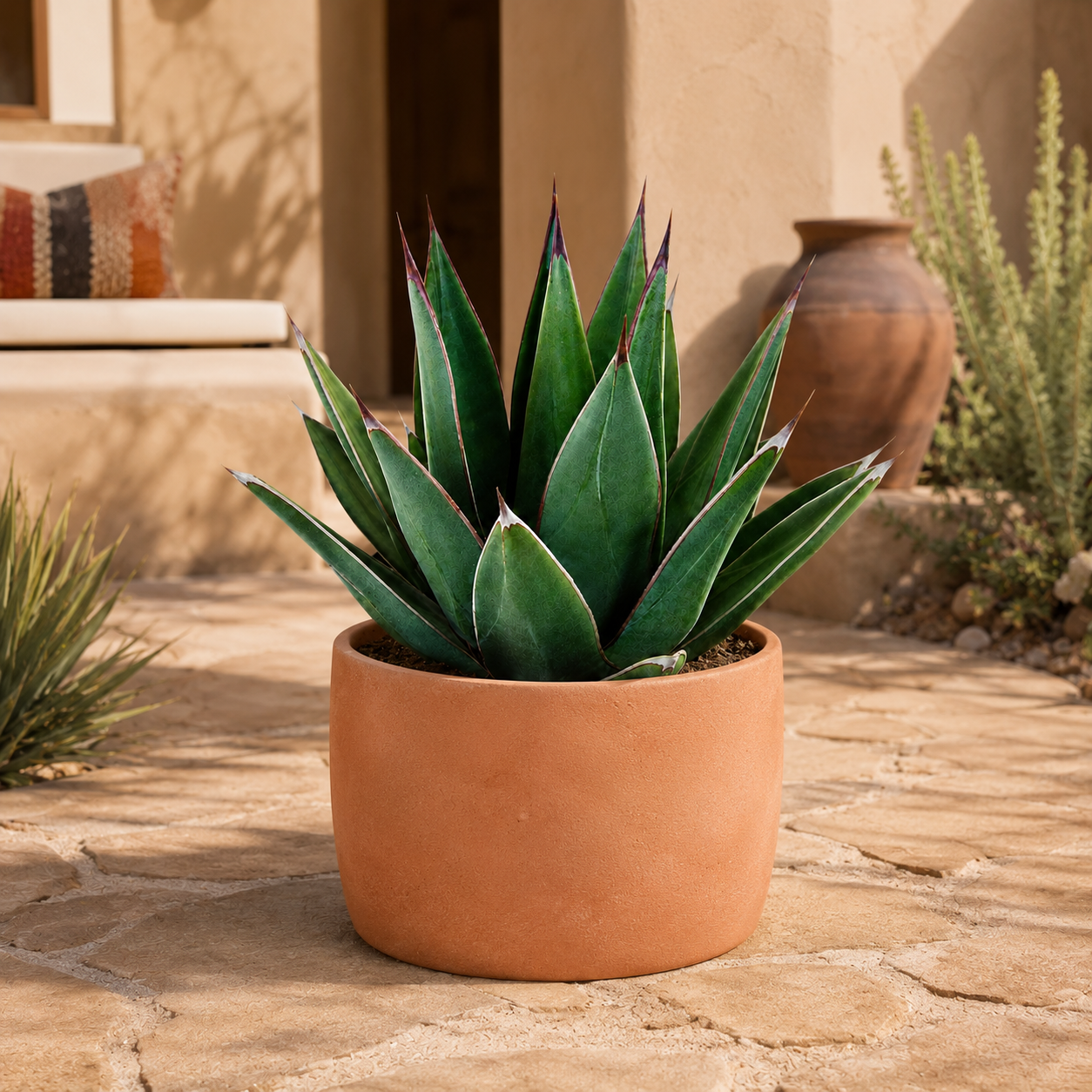 Arizona Smiles Agave for Sale | Colorful Ornamental Agave - The