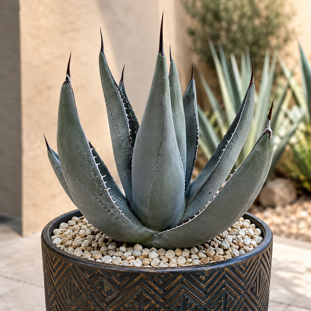 Agave 'Sharkskin' – Textured Blue Agave | Cold Hardy Plant - The