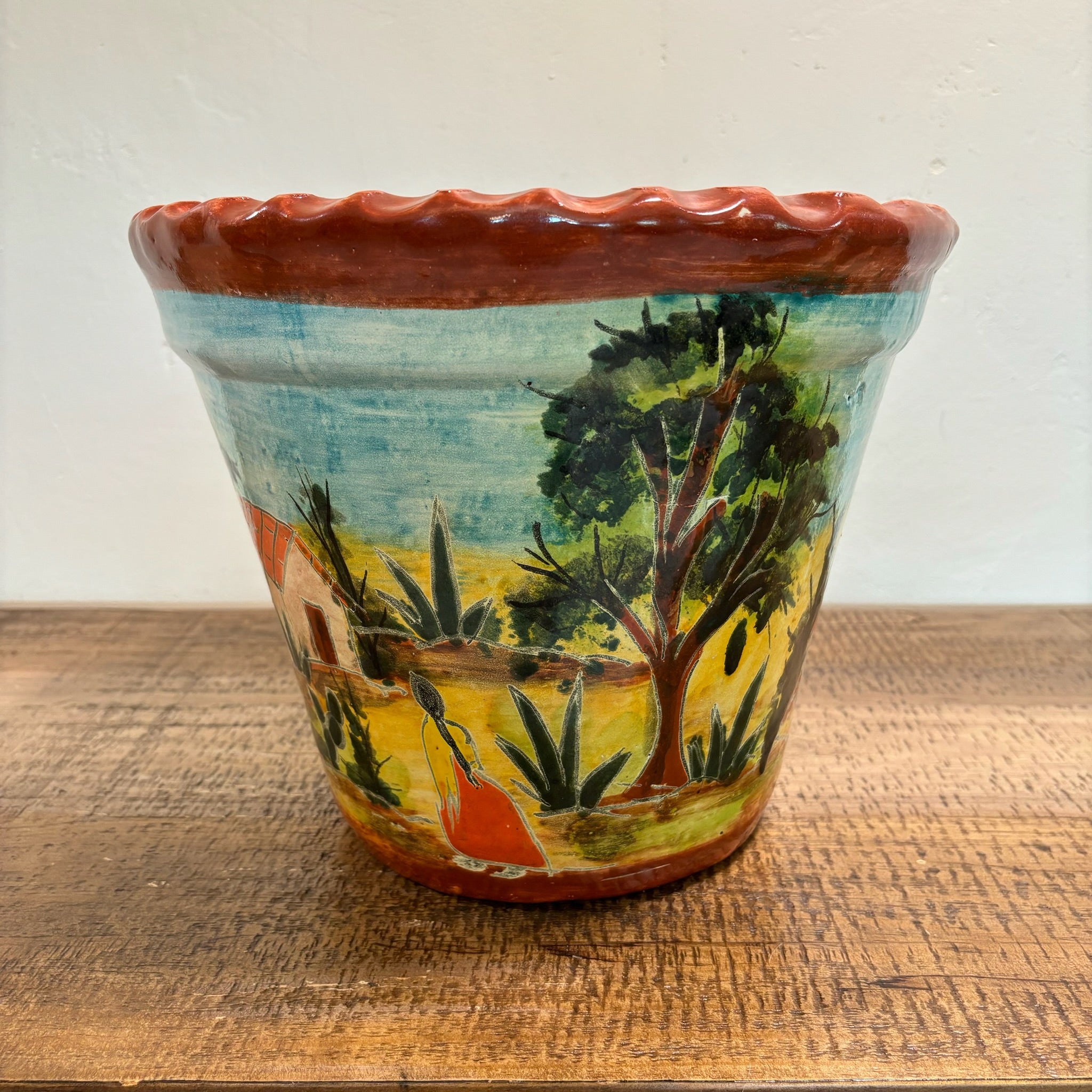 southwestern planter pots Talavera Pot for Sale | Hand-Made & Hand-Painted Pottery from Mexico